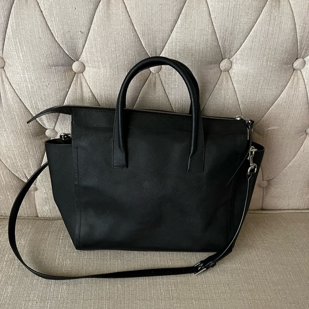 ❌SOLD❌COACH Bleeker Riley saffiano large black leather purse, 30149, EUC - Picture 5 of 15